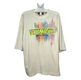 تیشرت لانگ باکسی مردانه (VETEMENTS) طرح برجسته