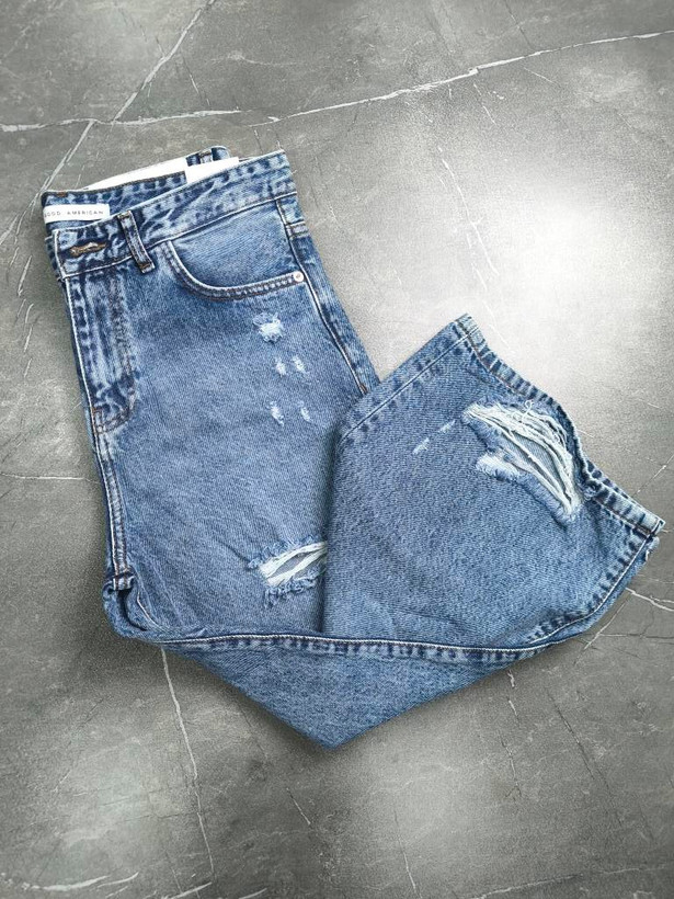 شلوار جین زنانه مدل واید بگ (کد 3960)