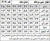 شلوار جین مردانه مدل بگ استایل (کد 0409)